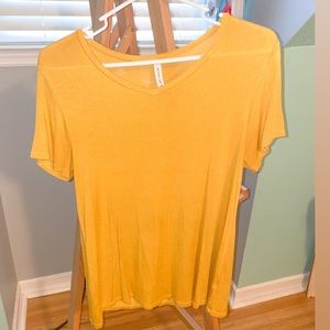 Yellow boutique top